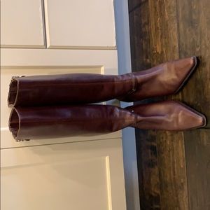 Joan & David brown boots.